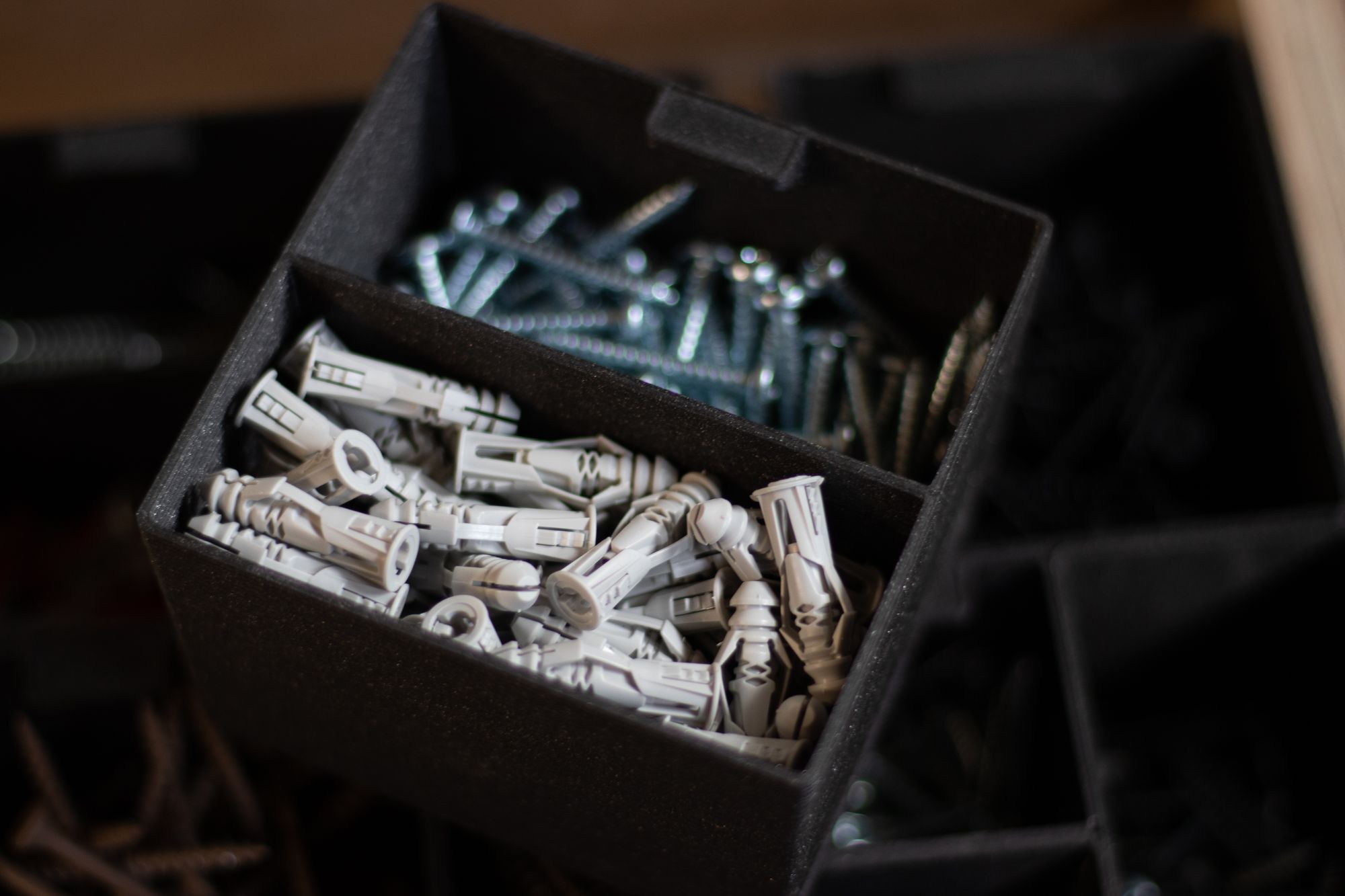 3D printed storage Containers