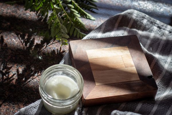 Walnut and Maple Coaster